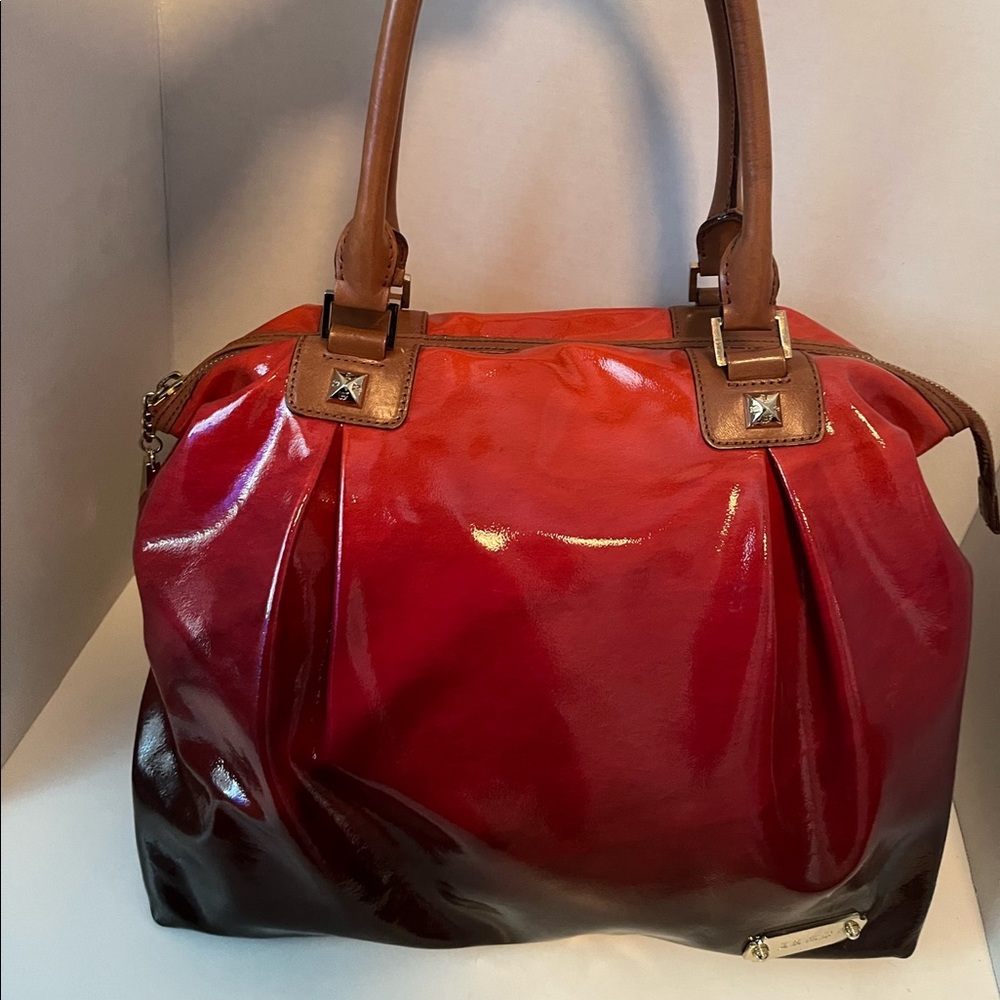 L.A.M.B ombré purse Tote
Orange purple ombré